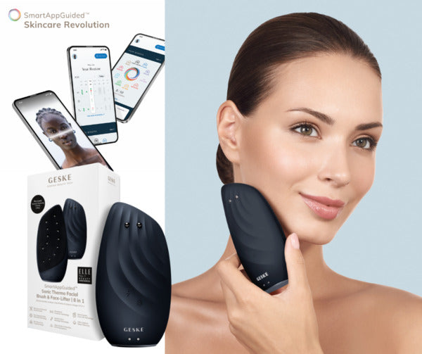 Sonic thermal and lifting facial brush 8 in 1